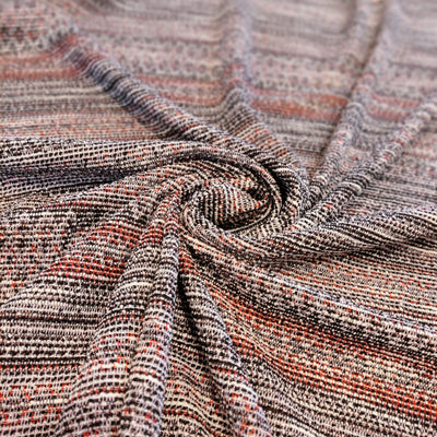 Langham Stretch Twill - Stripes - Multi - Canadian Fabric Shop – Les Tissées