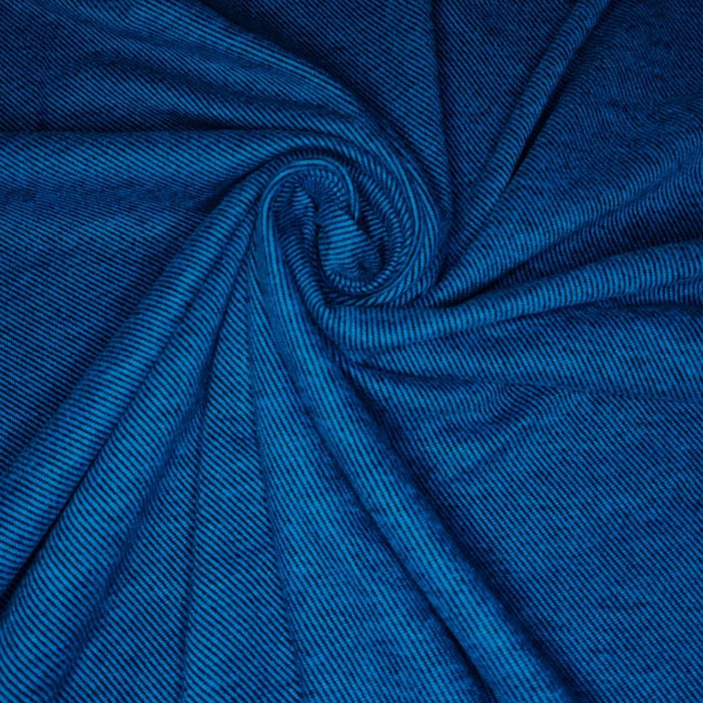 Jogging Knit Fabric - Blue 