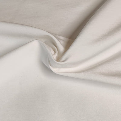 Nylon Bengaline Fabric | White