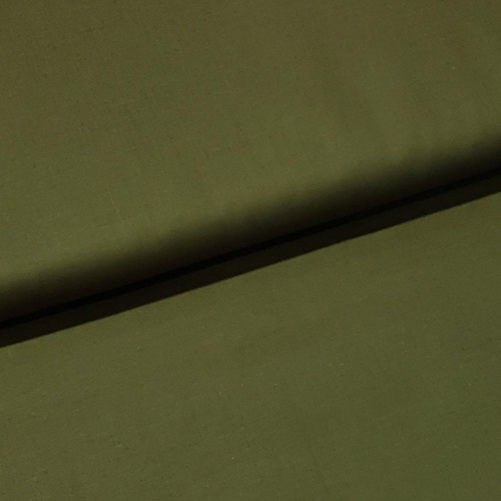 100% cotton fabric - Khaki green