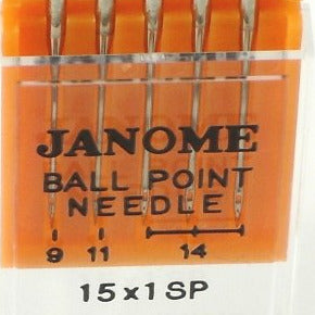 Janome Ball Point Needles Assorted