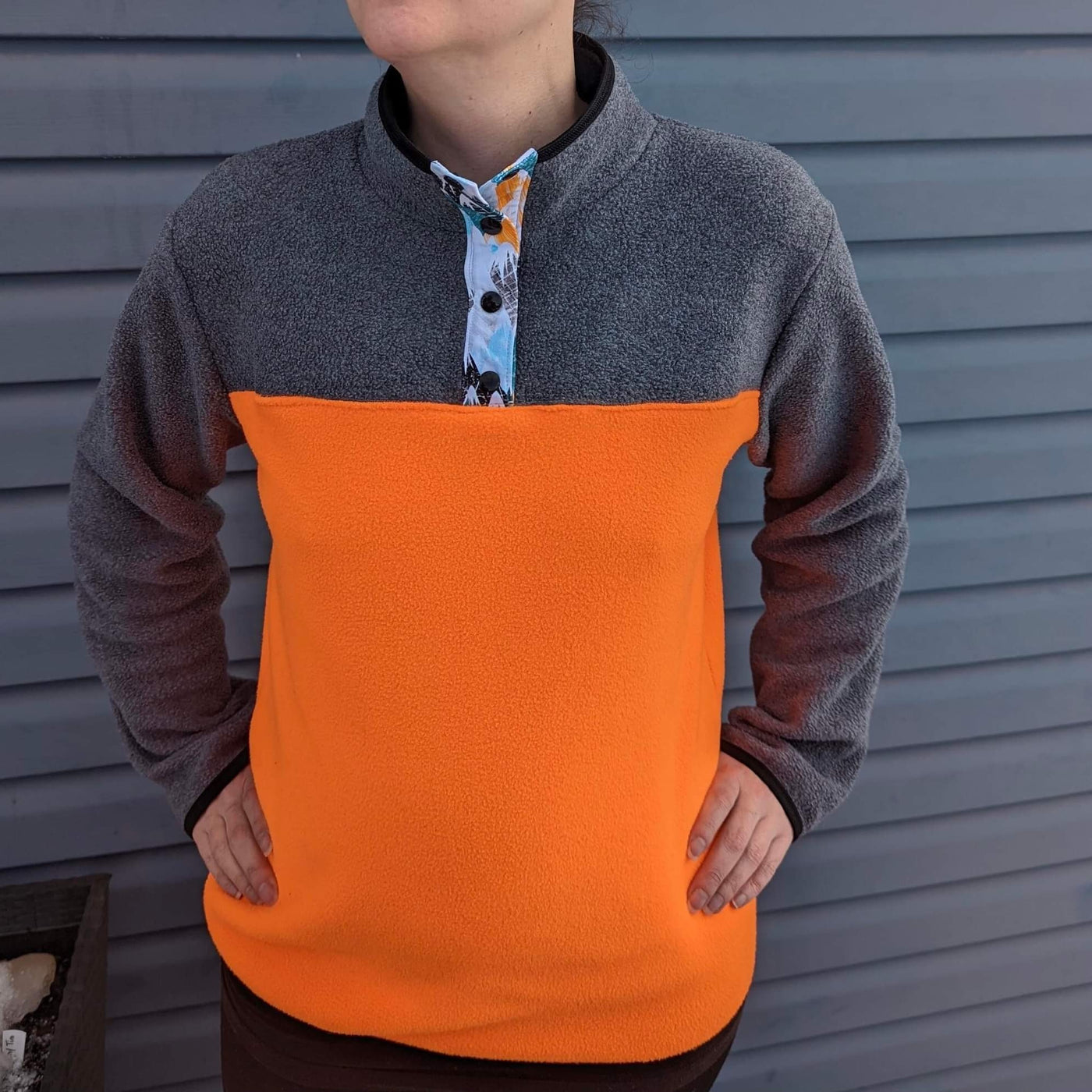 Polar Fleece Fabric sweatshirt idea
